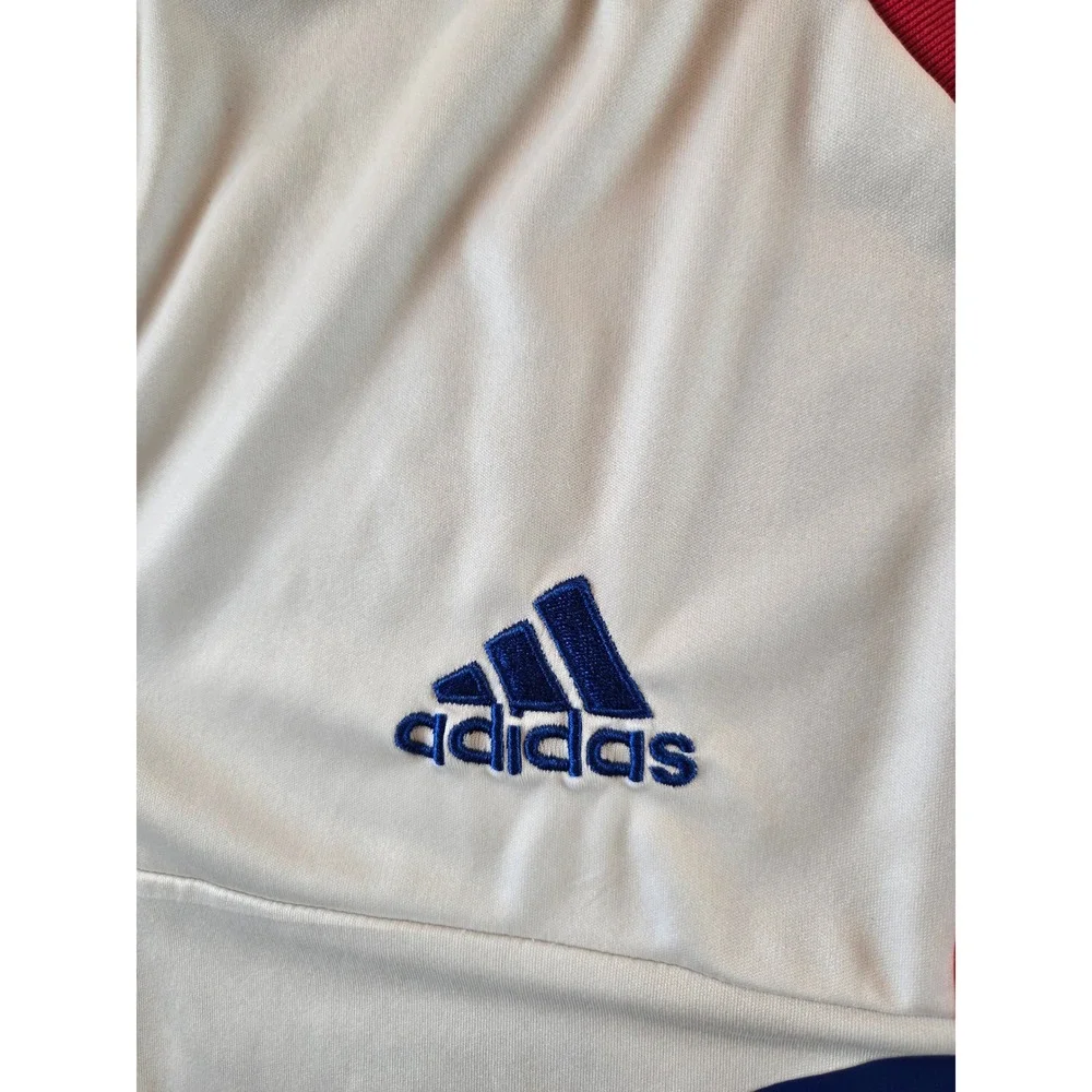 Adidas Olympique Lyon Jersey Mens XL White 2016-17‎ Home Soccer Kit AI8163